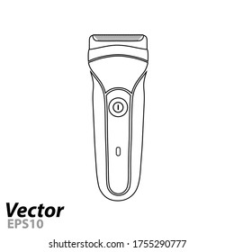Electric razor logo in vector.Electric razor vector illustration.