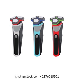 Electric razor machine on white background, the best Cartoonist Electric razor machine vector illustration