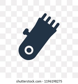 Electric razor vector icon isolated on transparent background, Electric razor transparency concept can be used web and mobile
