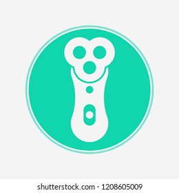Electric razor vector icon sign symbol