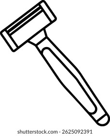 Electric Razor Vector Silhouette Illustration for Grooming and Barber Design Projects