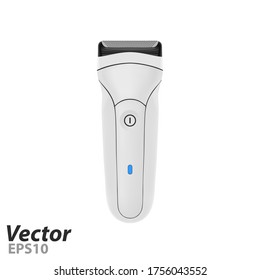 Electric razor in vector.Modern electric razor vector illustration.