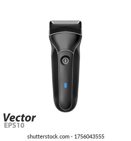 Electric razor in vector.Modern electric razor vector illustration.