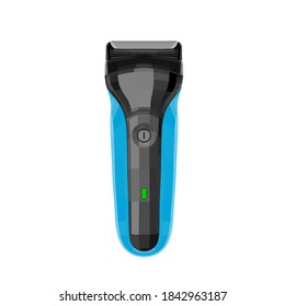 Electric razor in vector.Modern electric razor vector illustration.