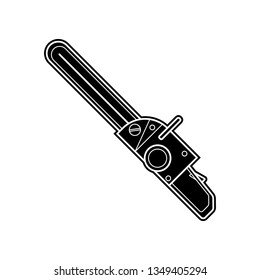 electric saw  icon. Element of Home repair tool for mobile concept and web apps icon. Glyph, flat icon for website design and development, app development