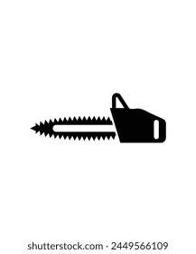 electric saw icon, vector best flat icon.