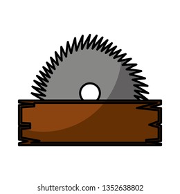 electric saw tool icon