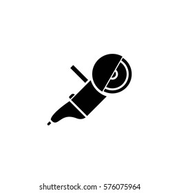 electric saw vector icon