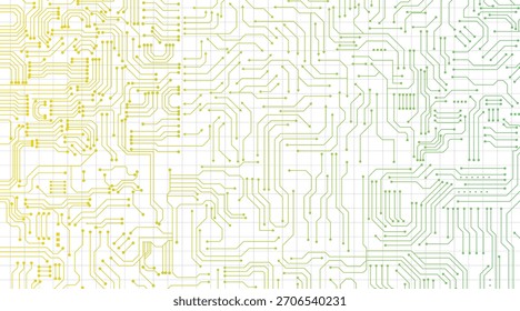 Electric scheme for design use. Color illustration. Abstract futuristic circuit board background. Hi-tech Illustration of digital technology. Graphic concept for your design.