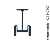electric scooter  icon front