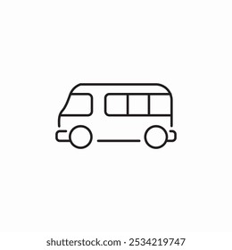 Vector de signo de icono de scooter eléctrico