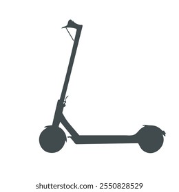 Electric scooter icon stock illustration