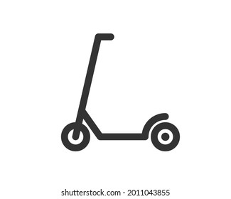 Electric Scooter Icon Symbol Shape E Stock Vector (Royalty Free ...