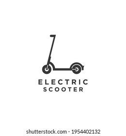 Inspiración en ícono vectorial del diseño del logotipo de la motocicleta eléctrica