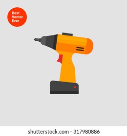 Electric screwdriver icon