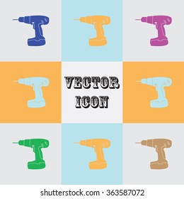 Electric screwdriver icon