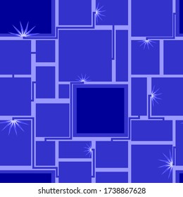 electric  seamless background in a blue colours