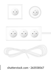 electric set vector elements