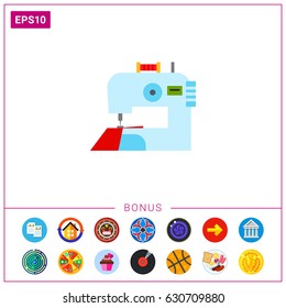 Electric Sewing Machine Icon