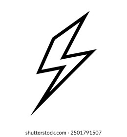 electric shape logo design in Black and white
