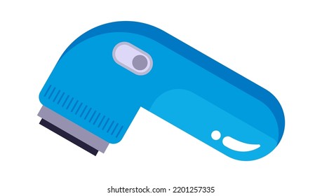 Electric shaver Home Appliance. Vector illustration