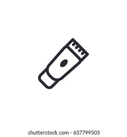 Electric shaver icon