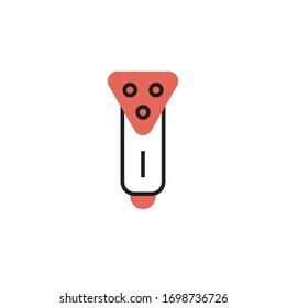 electric shaver icon vector illustration modern style design. isolated on white background