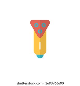 electric shaver icon vector illustration flat style design. isolated on white background