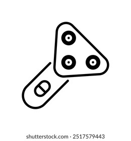 Elektrischer Rasierapparat, Vektorgrafik