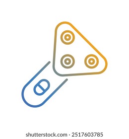 Electric Shaver icon vector stock illustration