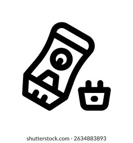 electric shaver line icon. Clean and minimalist vector icon for websites, mobile apps, presentations, and logos. Fully scalable and customizable for any project.