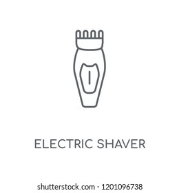 Electric Shaver linear icon. Electric Shaver concept stroke symbol design. Thin graphic elements vector illustration, outline pattern on a white background, eps 10.