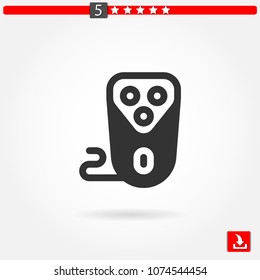 electric shaver vector icon
