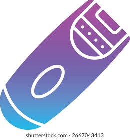 Ícone de vetor Barbear Elétrico. Pode ser usado para impressão, aplicativos móveis e da Web.
