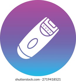 Elektrischer Rasierer, Vektorsymbol. Kann für Druck-, Mobil- und Web-Anwendungen verwendet werden.