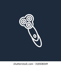 electric shaving machine icon
