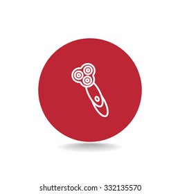 electric shaving machine icon