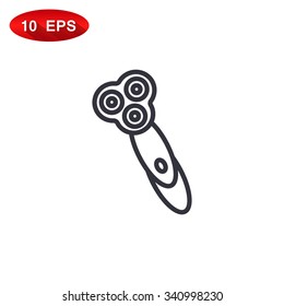 electric shaving machine icon