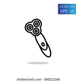 electric shaving machine icon