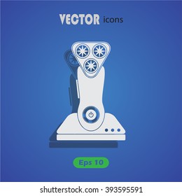 Electric shaving machine icon