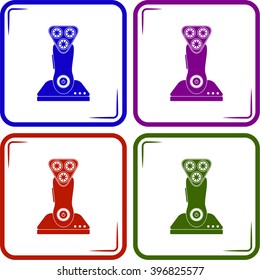Electric shaving machine icon
