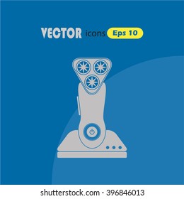 Electric shaving machine icon