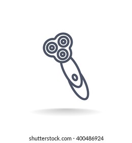 electric shaving machine icon