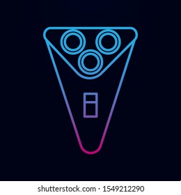 Electric shaving machine nolan icon. Simple thin line, outline vector of bathroom icons for ui and ux, website or mobile application