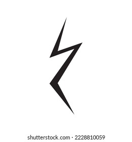 Electric Shock vector icon on white background.Best Vector illustration.
