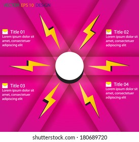 Electric sign dimension
