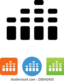 Electric signal / Equalizer icon