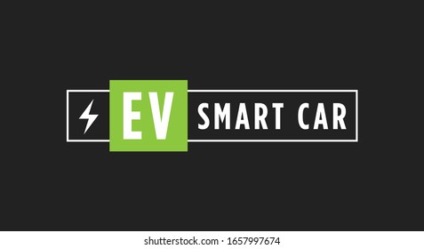 Electric Smart Car Car Charging Station Stock Vector (Royalty Free ...