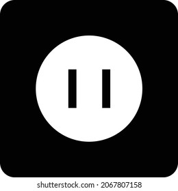 it is a electric socket icon, with an aesthetic line design. perfect use for web, design, star up and etc. 