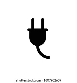 electric socket logo icon template